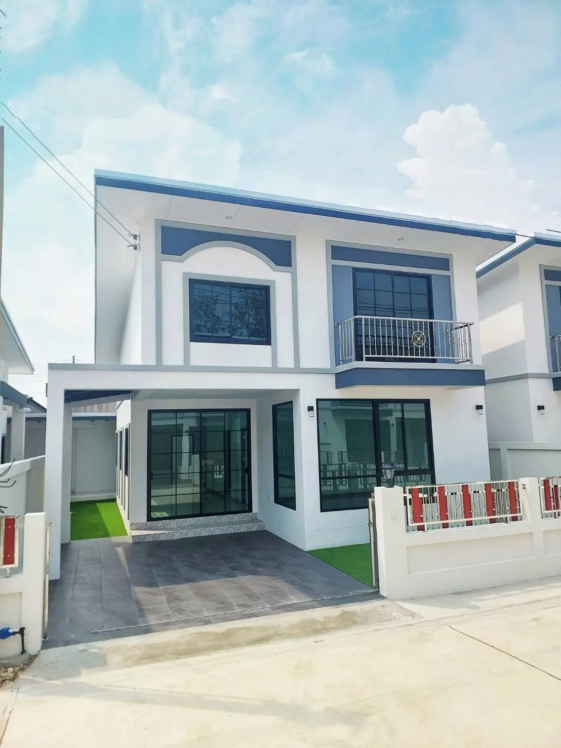 บ้านแฝด 2 ชั้นแม่น้ำคู้ซอย 2